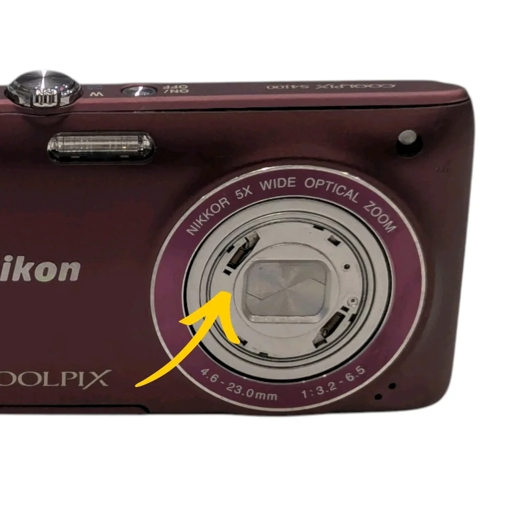 Nikon COOLPIX S4100 14.0MP Digital Camera - Plum Tested READ DESCRIPTION